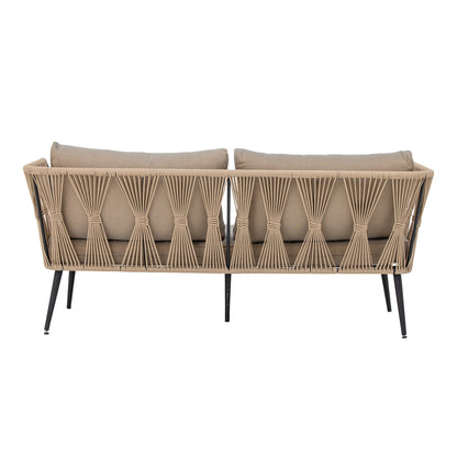 Pavone Sofa Brown Metal