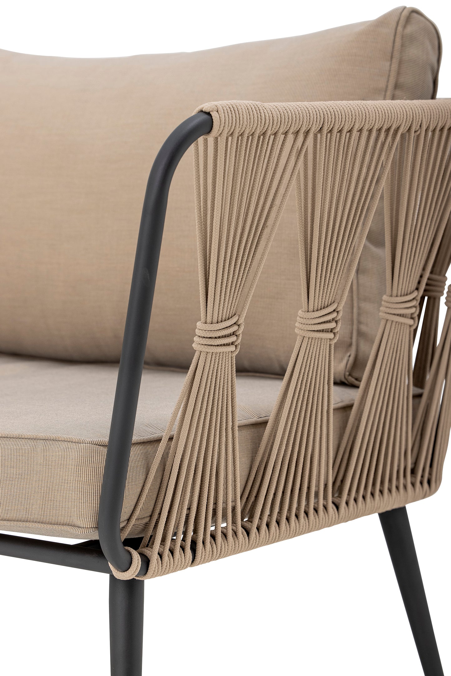 Pavone Sofa Brown Metal