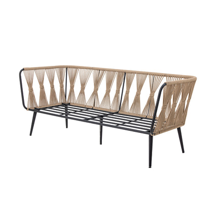 Pavone Sofa Brown Metal
