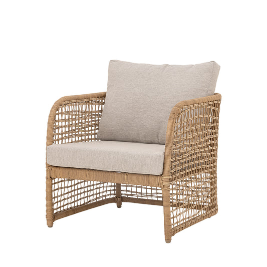 Penzano Lounge Chair Nature Polyrattan