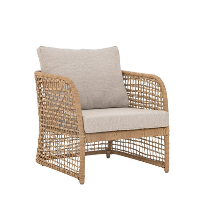 Penzano Lounge Chair Nature Polyrattan