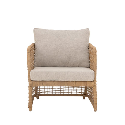 Penzano Lounge Chair Nature Polyrattan