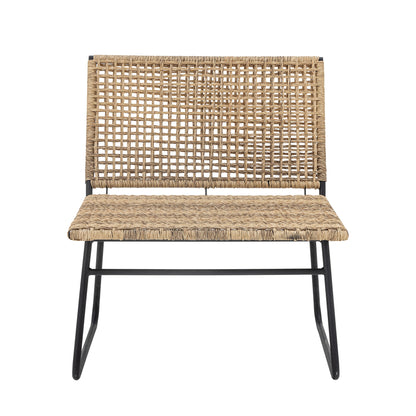 Vallone Lounge Chair Nature Polyrattan