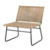 Vallone Lounge Chair Nature Polyrattan