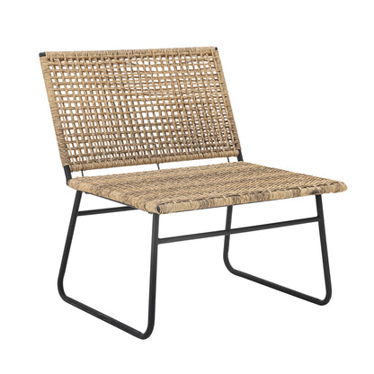 Vallone Lounge Chair Nature Polyrattan