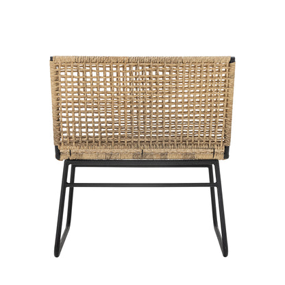 Vallone Lounge Chair Nature Polyrattan