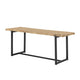 Adilly Bench Nature Polyrattan