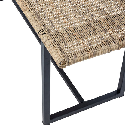 Adilly Bench Nature Polyrattan