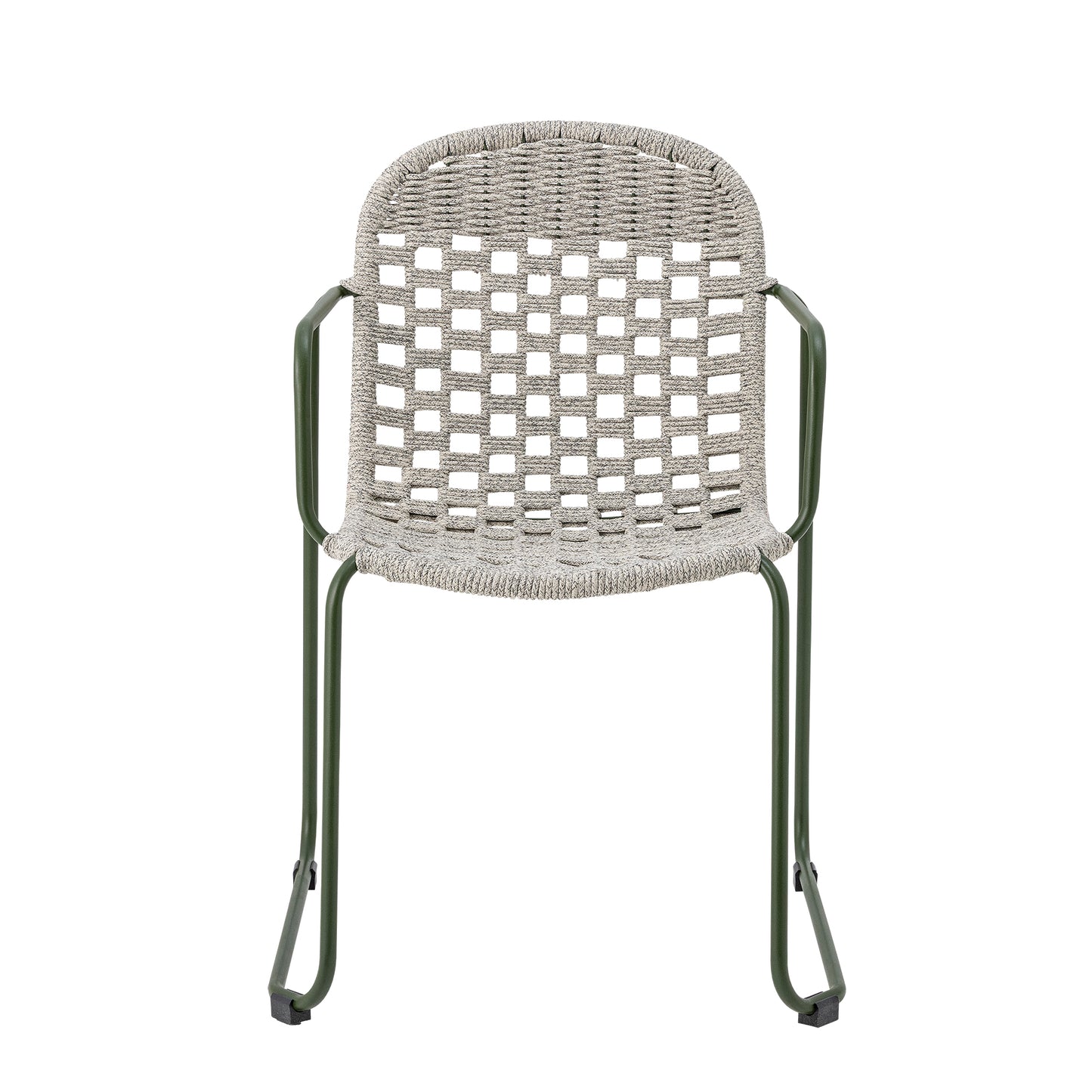 Calana Dining Chair Green Metal