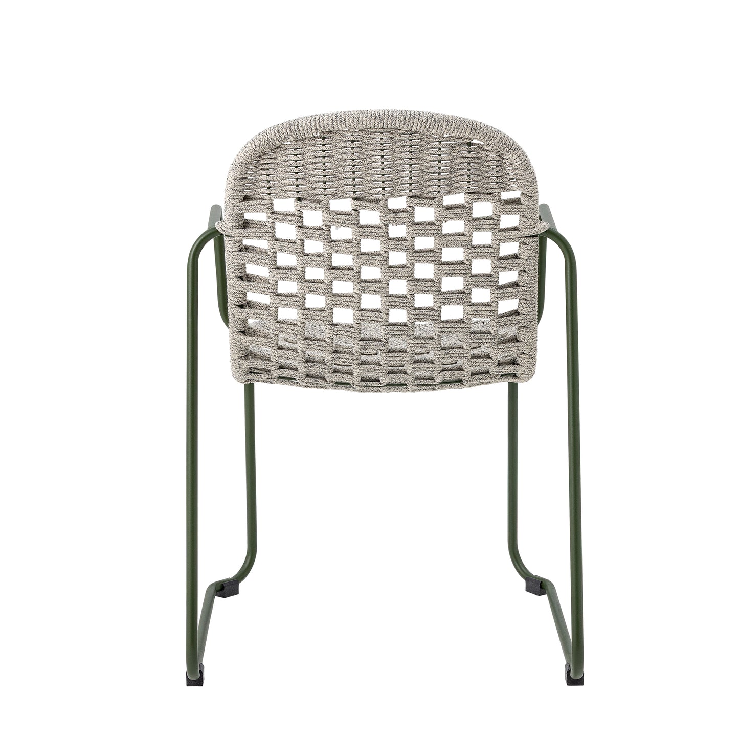 Calana Dining Chair Green Metal