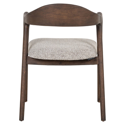 Mihara Dining Chair Mocca Fancy
