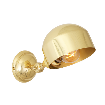San Jose Adjustable Modern Brass Wall Light 13cm IP20