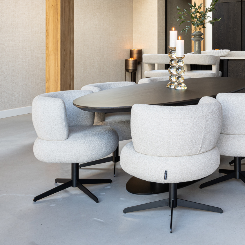 Dining Chair Alexis Biscotti Swivel