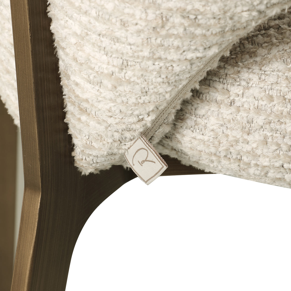 Dining Chair Kenzi Natural Linear Fire Retardant