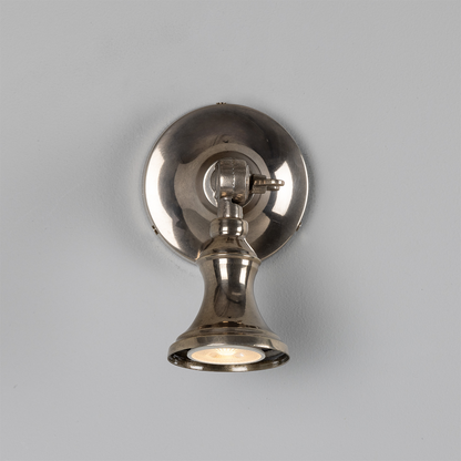 Accra Traditional Small Brass Spotlight 8cm IP20