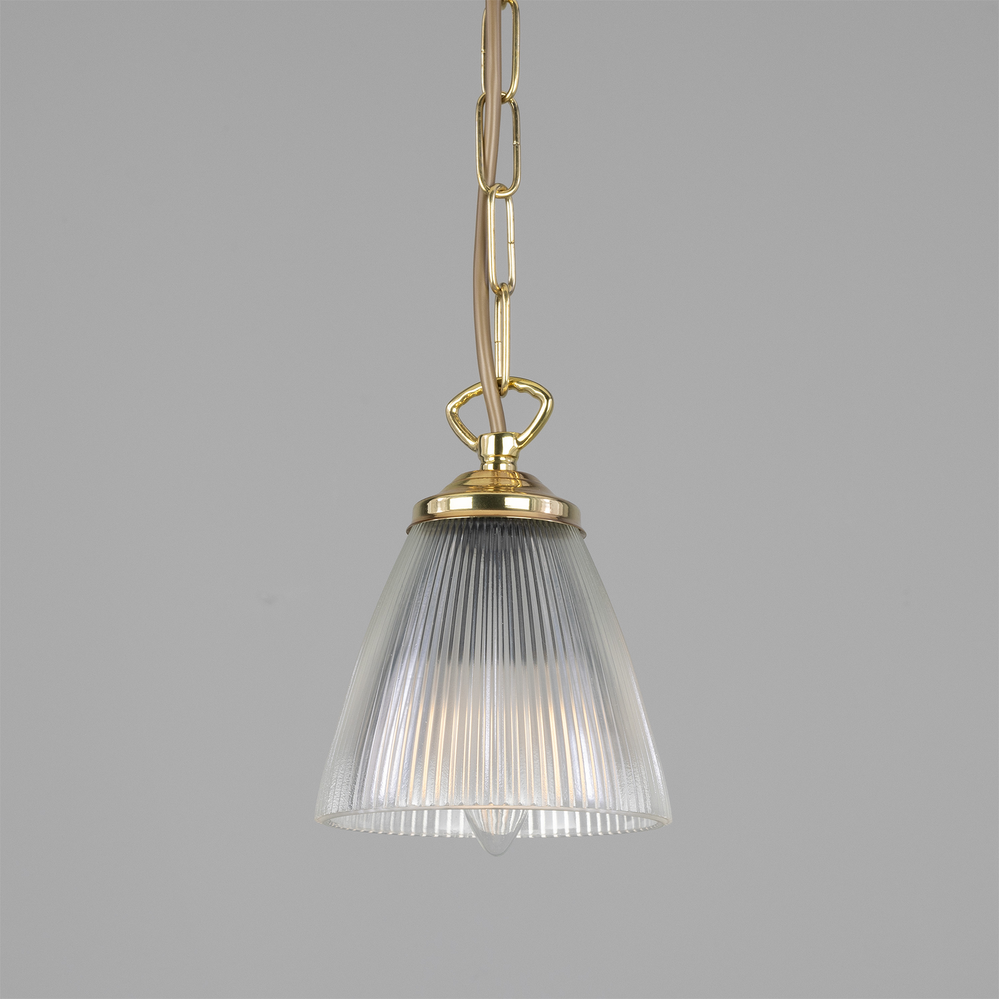 Gadar Small Prismatic Glass Pendant Light 12cm