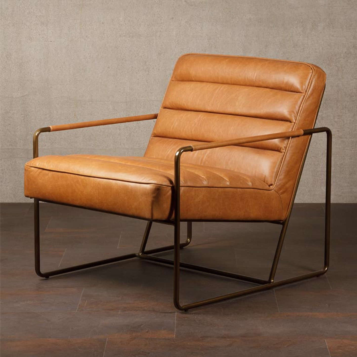 Makine Armchair with Square Armrests