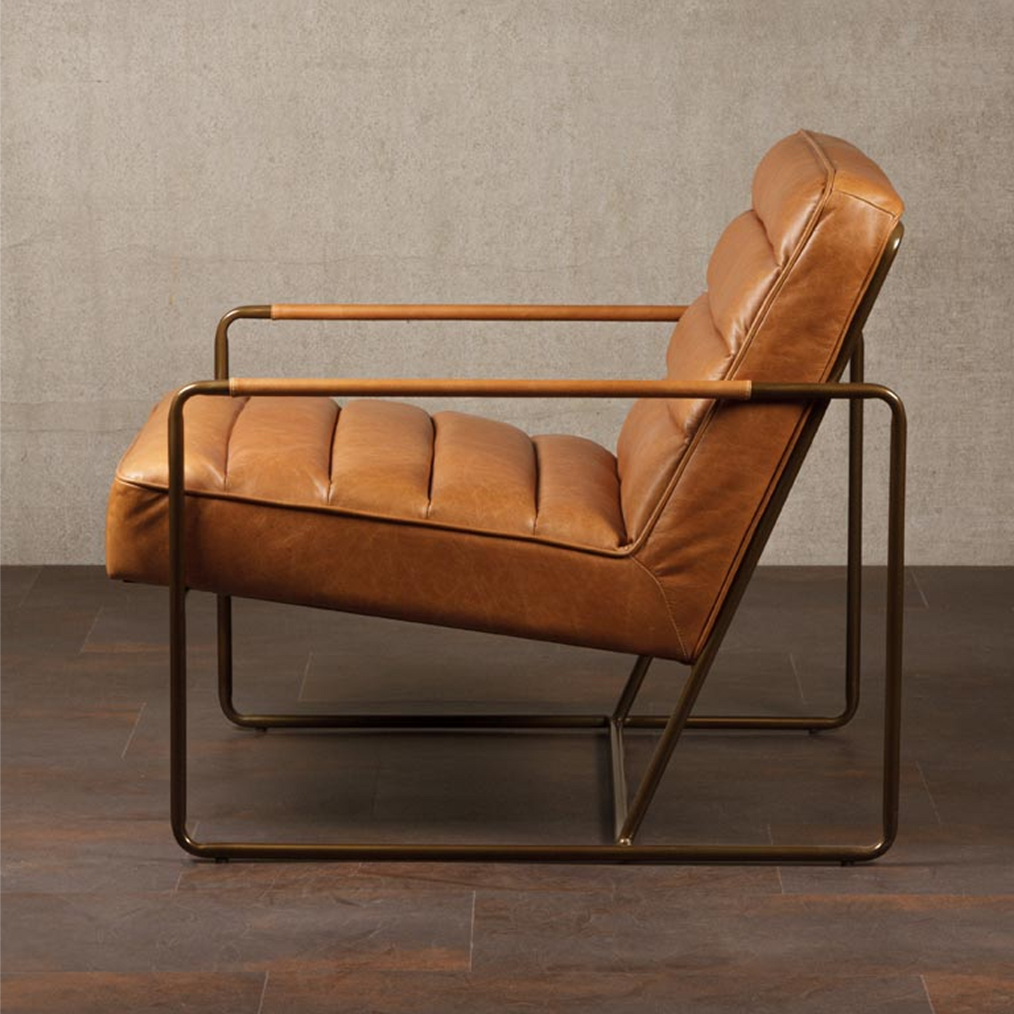 Makine Armchair with Square Armrests