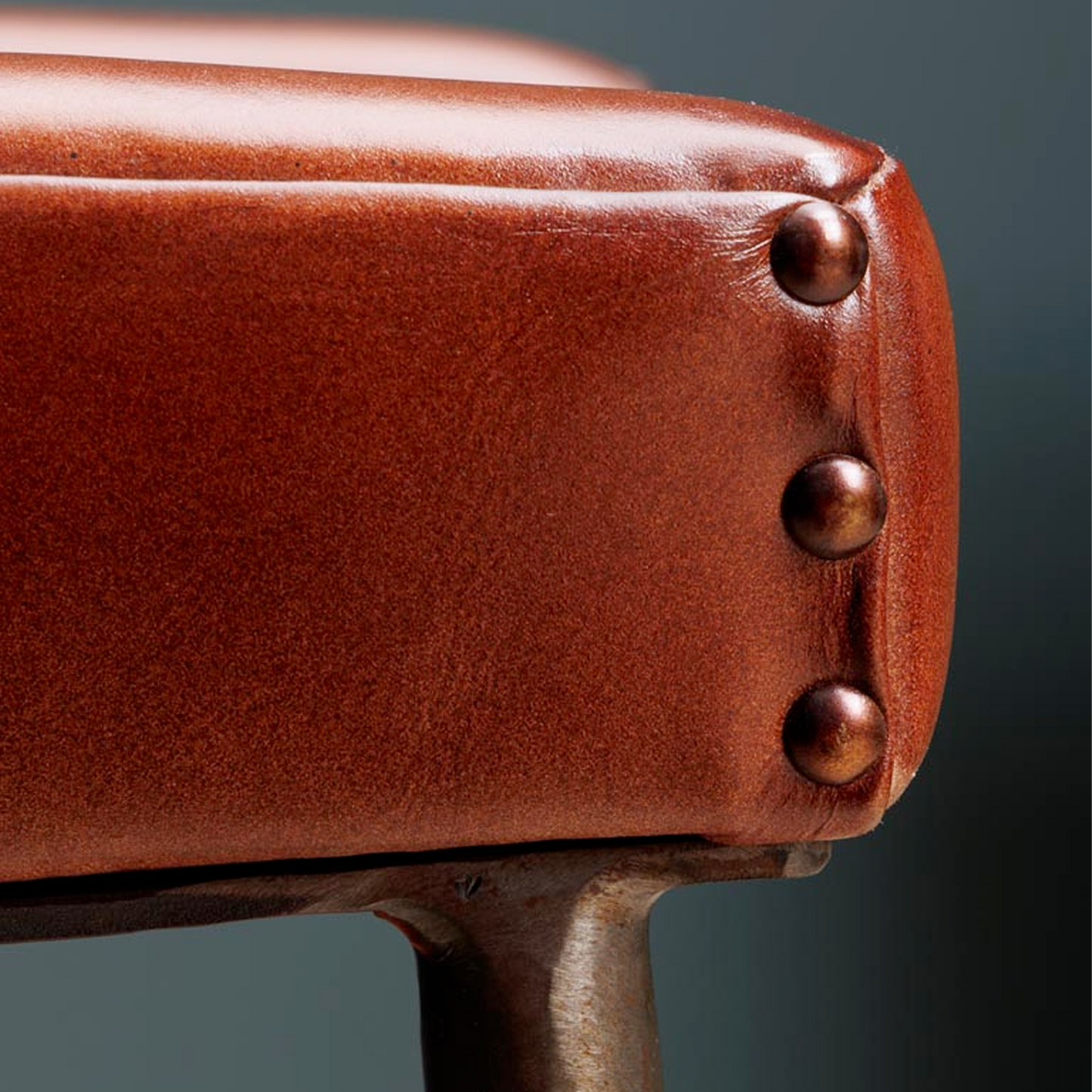 Cleveland Leather Bar Stool