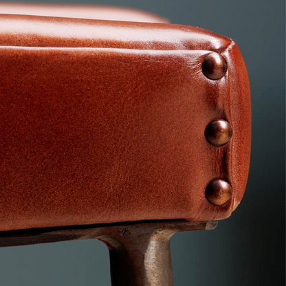 Cleveland Leather Bar Stool