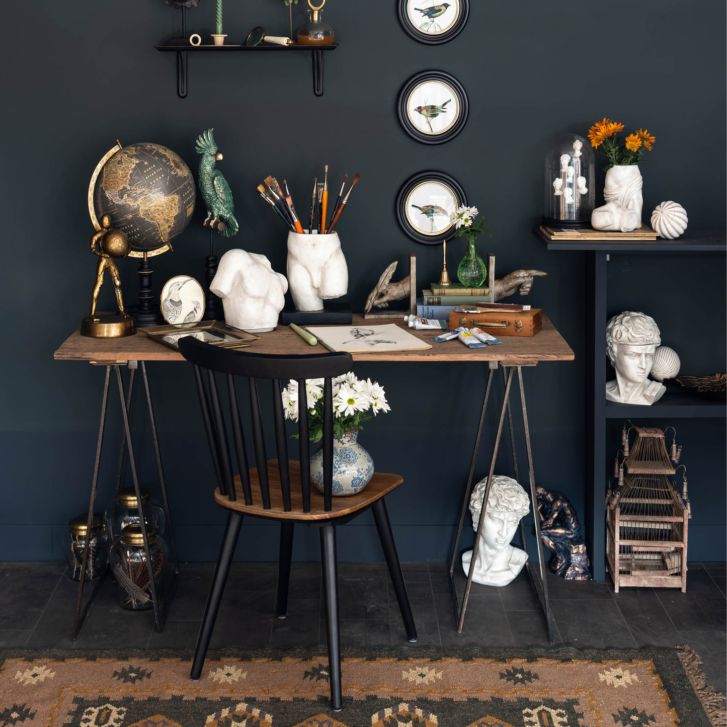 Paulin Black Chair (Sold as pair)