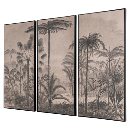 Rhapsody Wall Art – Brown (Set of 3)