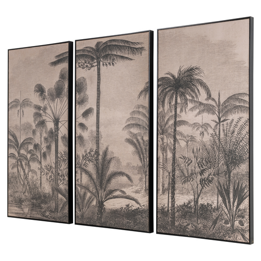 Rhapsody Wall Art – Brown (Set of 3)