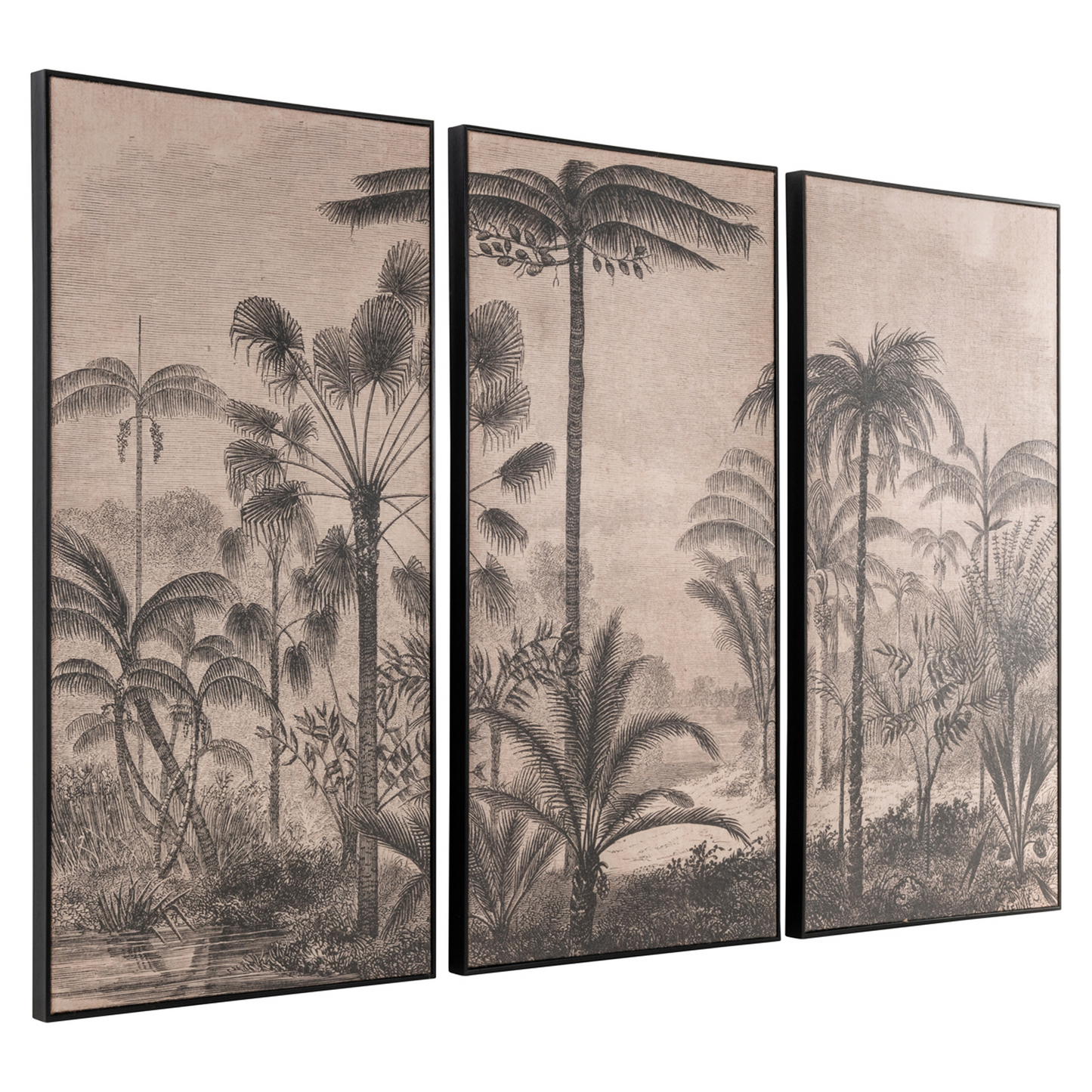 Rhapsody Wall Art – Brown (Set of 3)