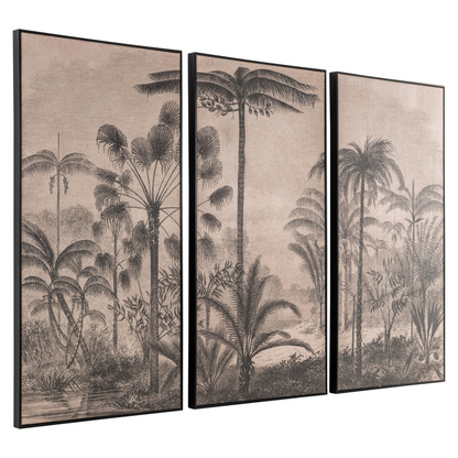 Rhapsody Wall Art – Brown (Set of 3)