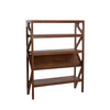 YUKI Acacia Dark Brown Open Cabinet