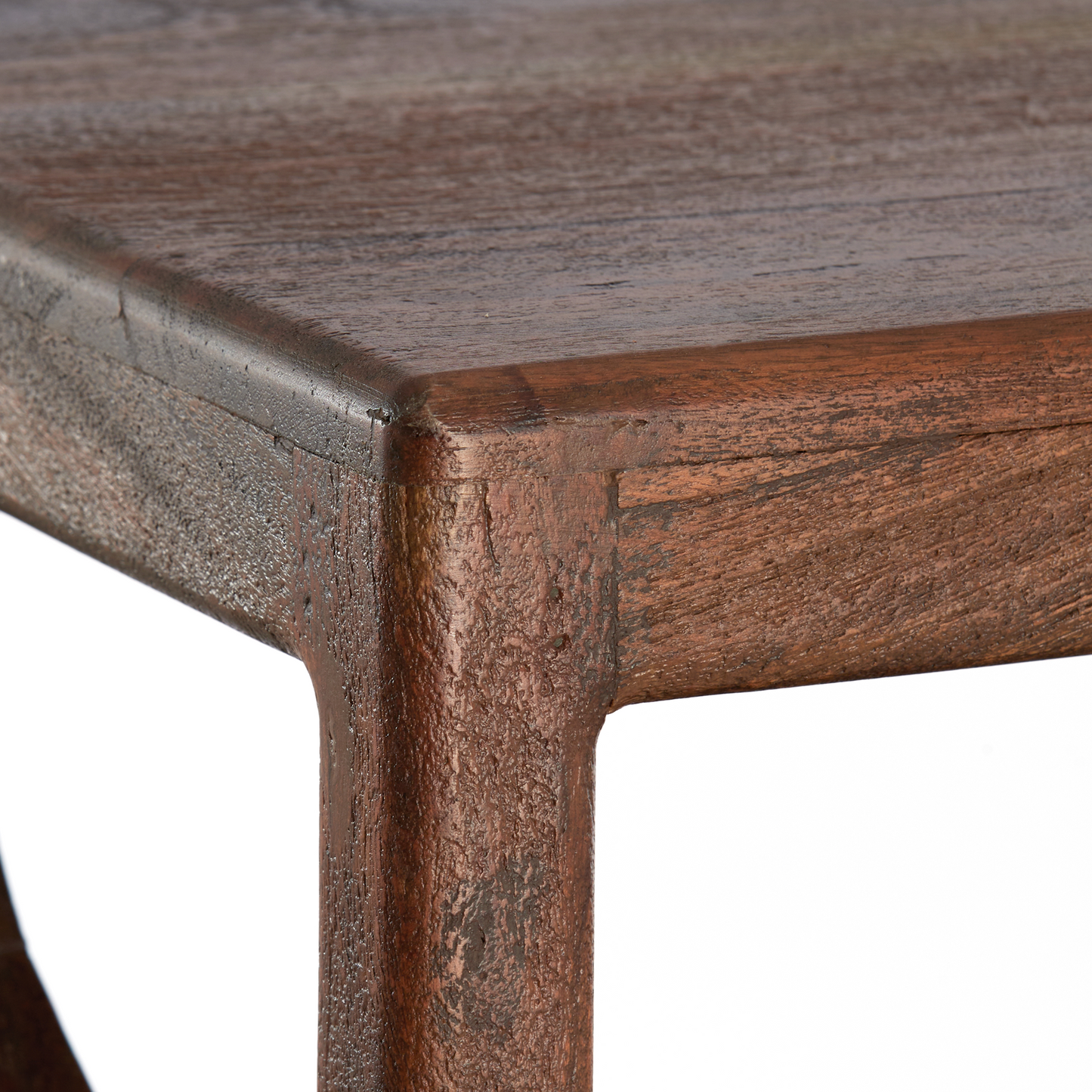 YUKI Acacia Dark Brown Open Cabinet
