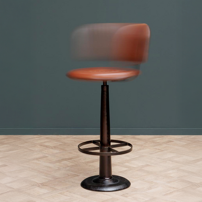 Cleveland Leather Bar Stool