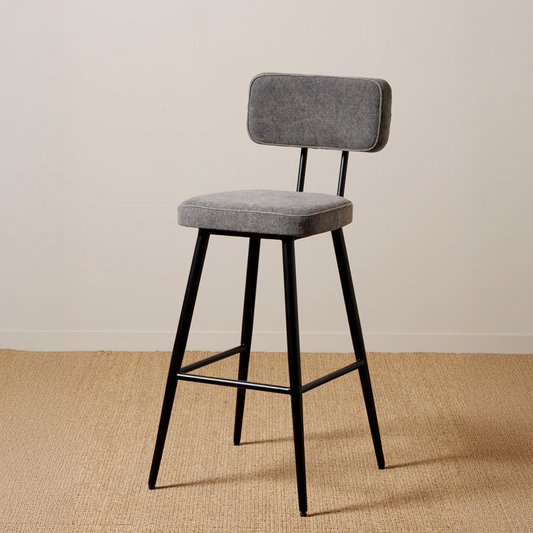 Fairfax grey stonewashed bar Chair (Sold as 2)