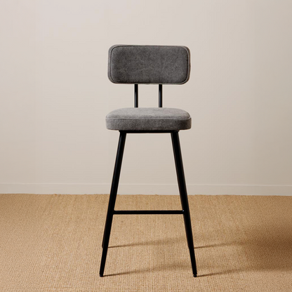 Fairfax grey stonewashed bar Chair (Sold as 2)