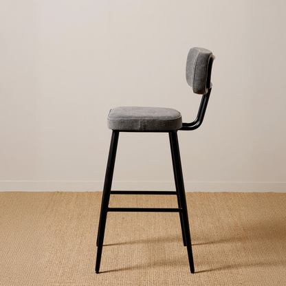 Fairfax grey stonewashed bar Chair (Sold as 2)