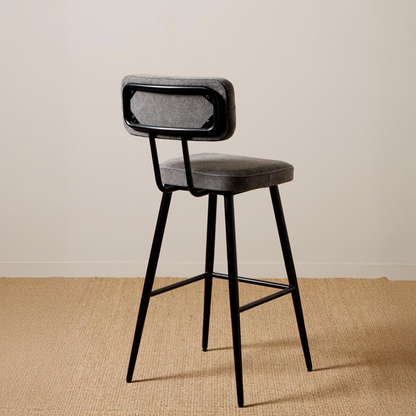 Fairfax grey stonewashed bar Chair (Sold as 2)