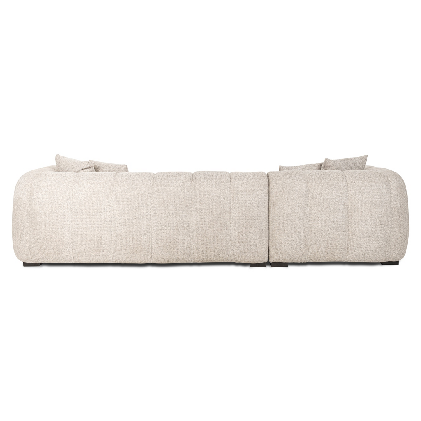 Novaro Natural Fancy Corner Sofa – Left Hand Lounge
