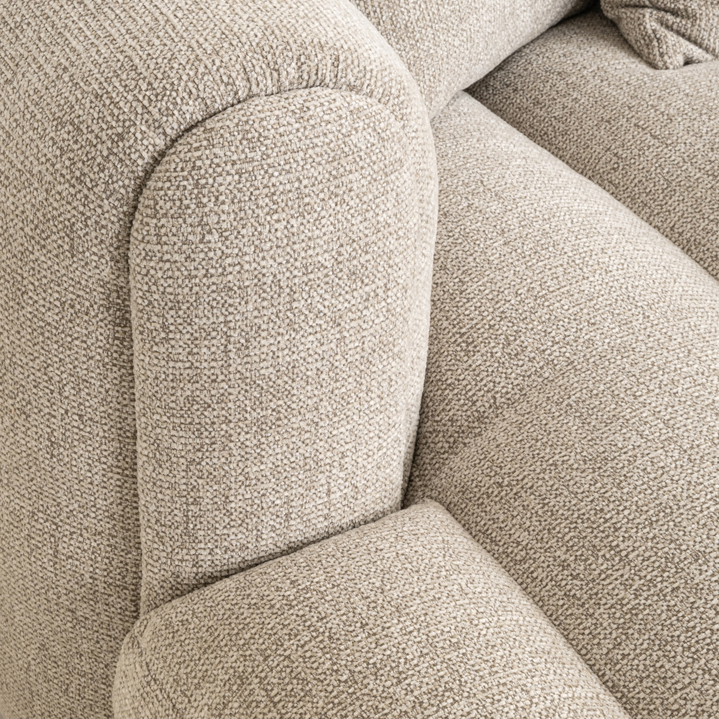 Novaro Natural Fancy Corner Sofa – Left Hand Lounge