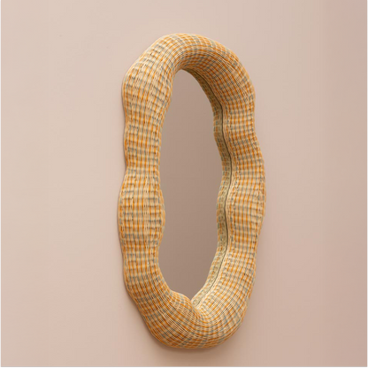 Scoubidou Woven Wall Mirror