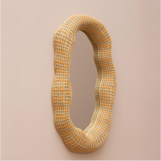 Scoubidou Woven Wall Mirror