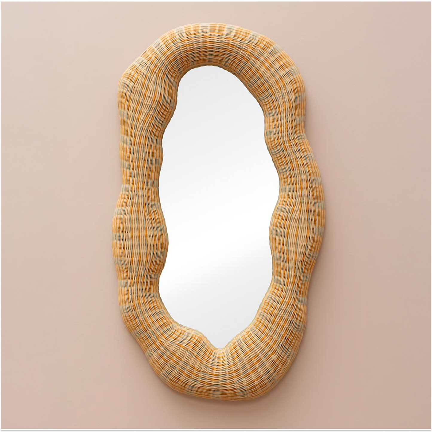 Scoubidou Woven Wall Mirror