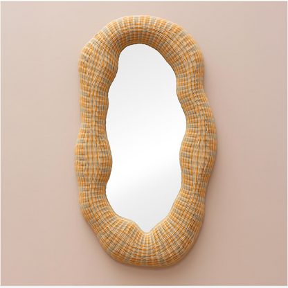 Scoubidou Woven Wall Mirror