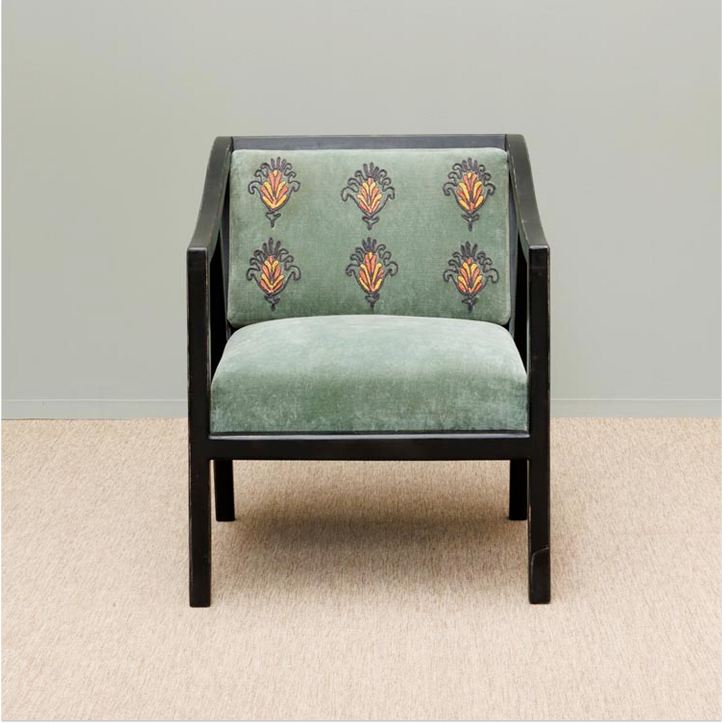 Kaffir Embroidered Armchair