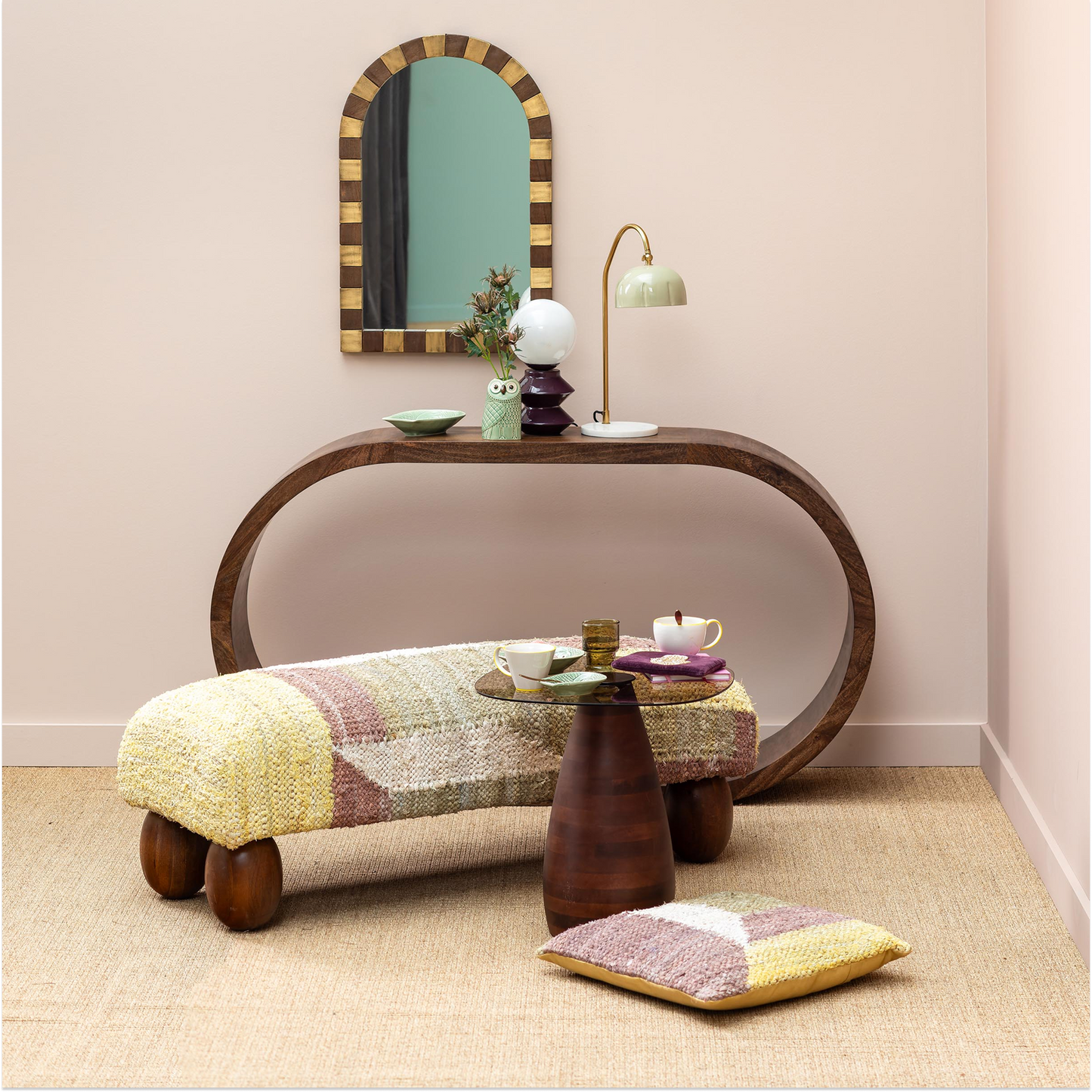 Lavana Ball Feet Bench