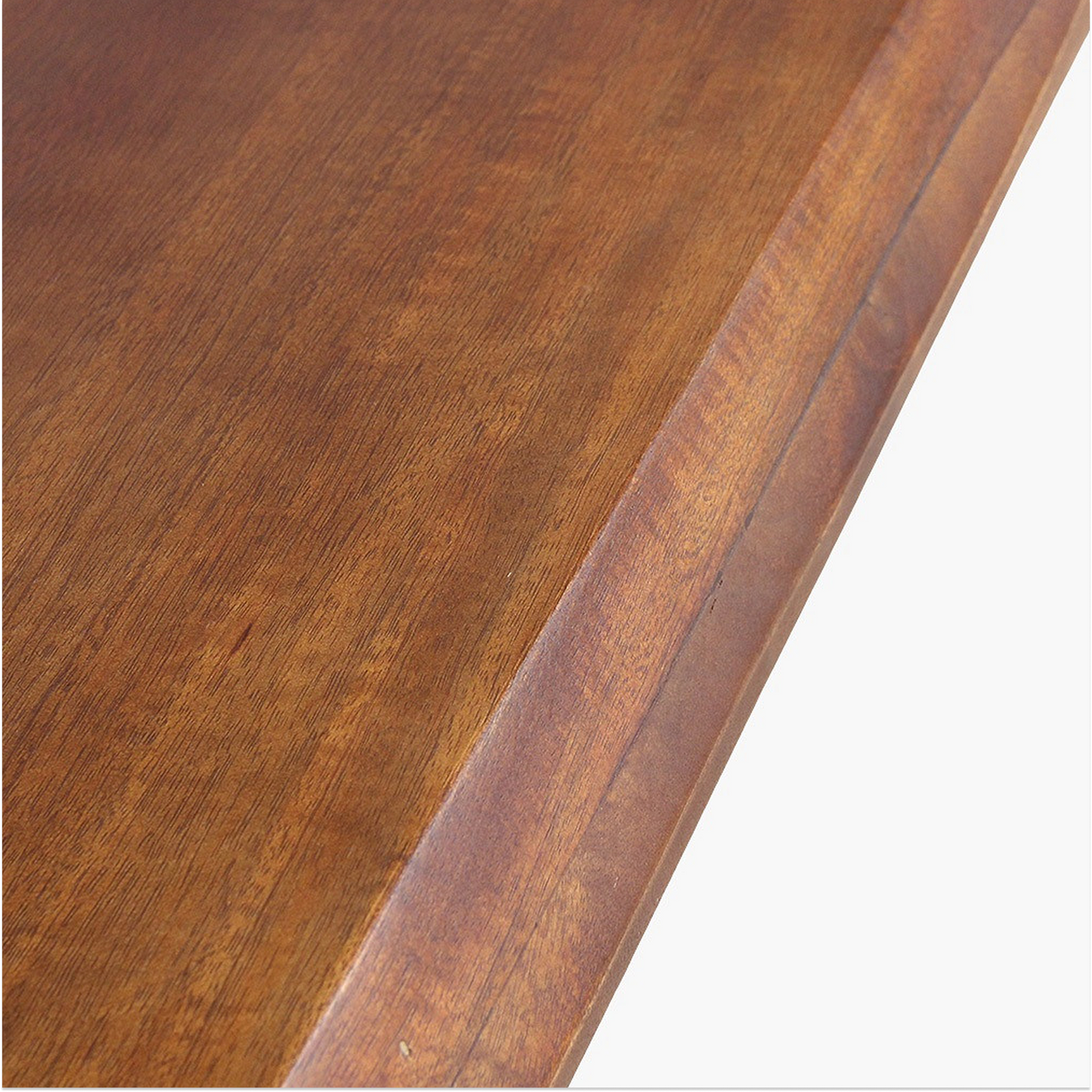 Live Edge Dining Table – Travertine Base