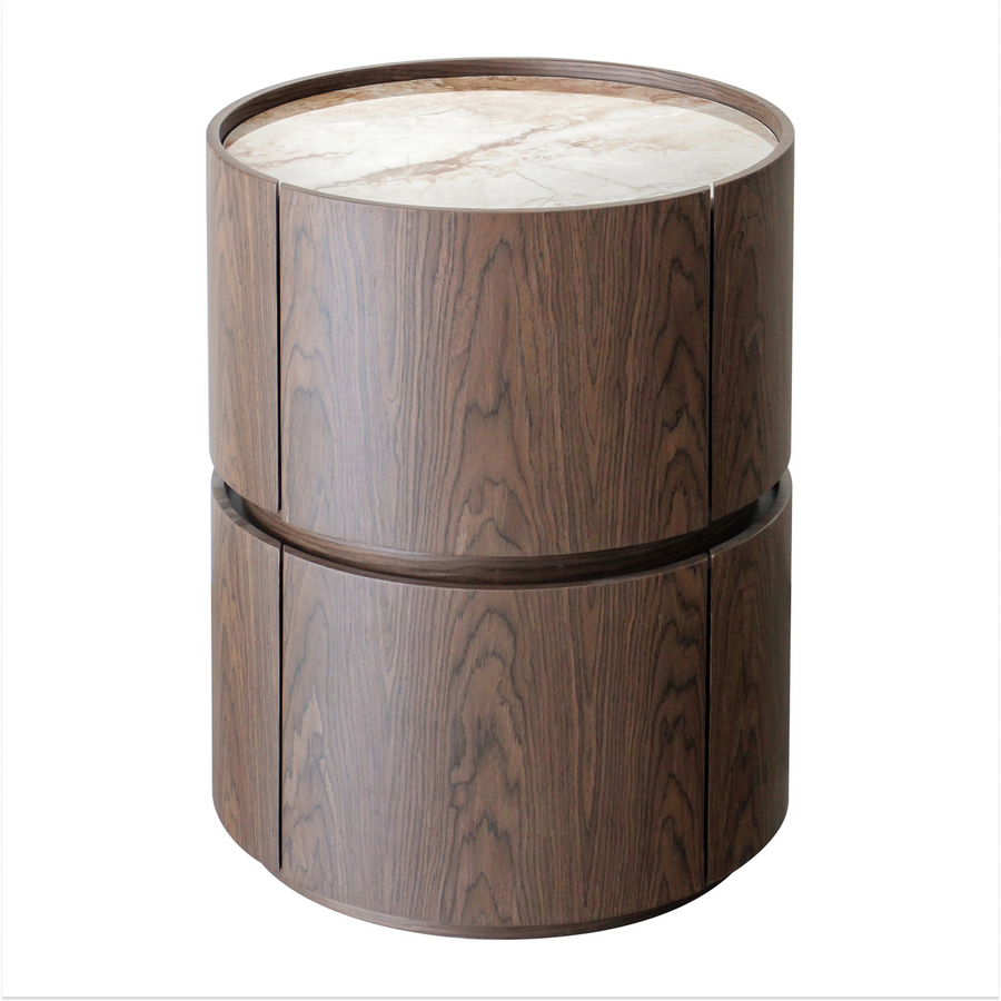Ellery Brown Ceramic Nightstand