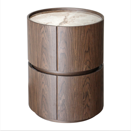 Ellery Brown Ceramic Nightstand