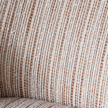 Serena Striped Barrel Armchair