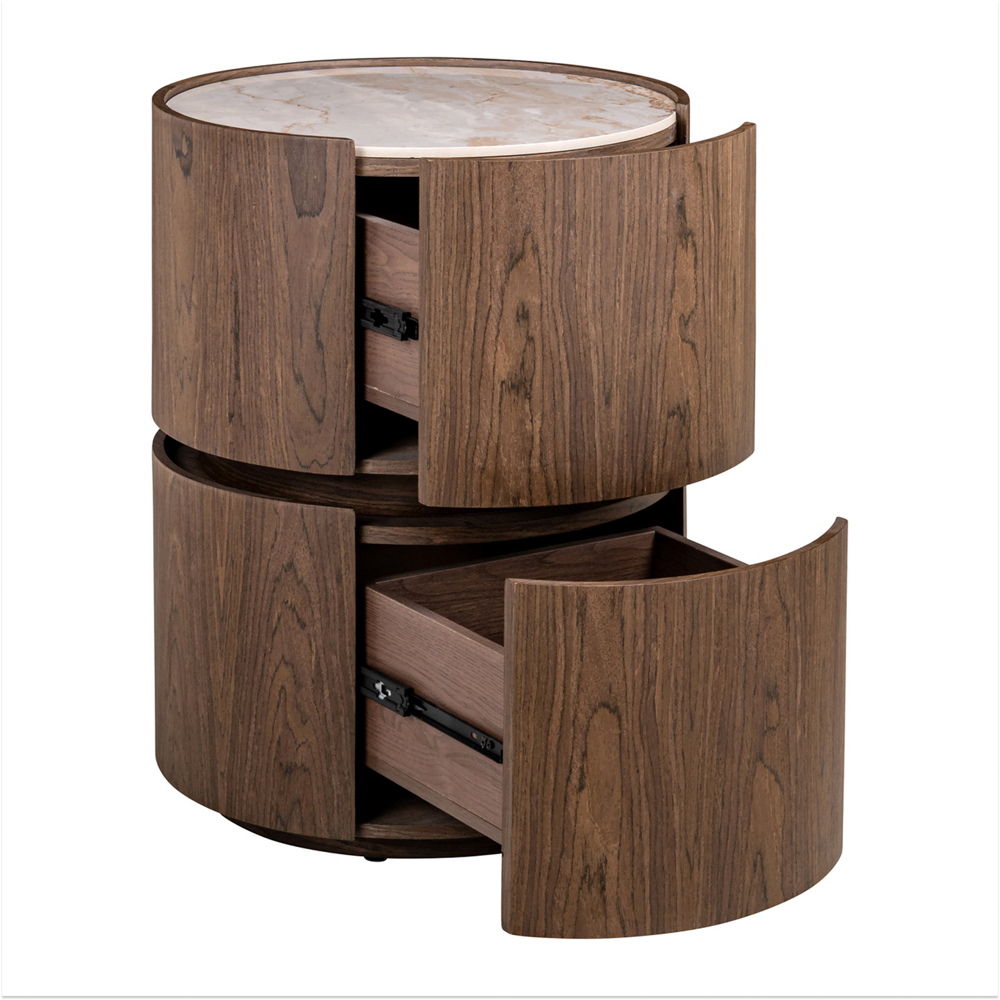 Ellery Brown Ceramic Nightstand