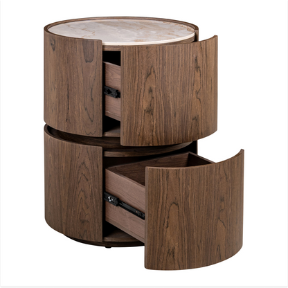 Ellery Brown Ceramic Nightstand
